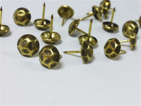 Home Furniture And Diy Business Office And Industrial Studs Pins Brass