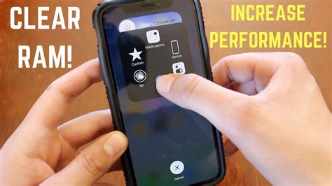 How To Clear Ram On Iphone X Increase Performance Youtube