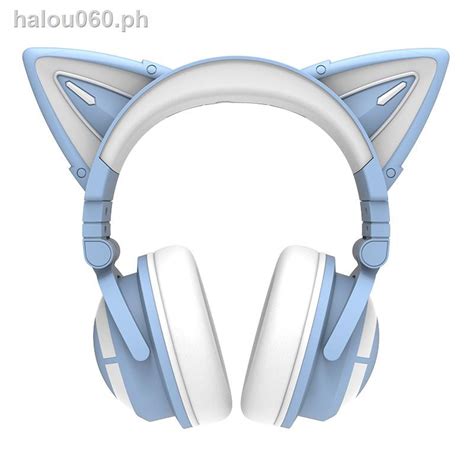 Yowu Rgb Cat Ear Headphone 4 Upgraded Wireless Wired Gaming Headset