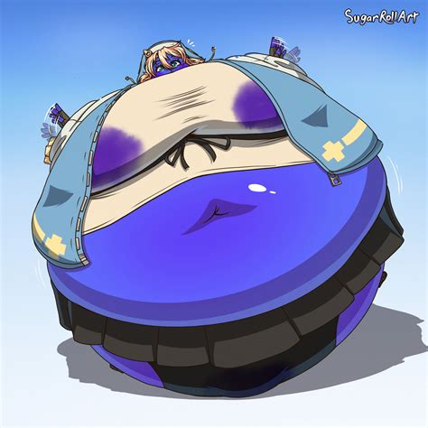 Rule 34 1girl Big Breasts Blueberry Inflation Breasts Bridget Guilty Gear Female Guilty Gear