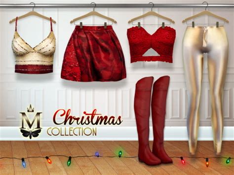 Missfortune Sims Christmas Collection Sims 4 Downloads