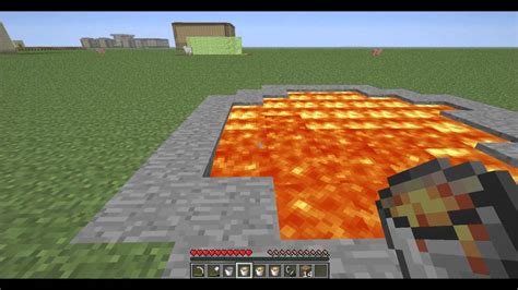 How To Make A Nether Portal Fast Without A Frame Or Diamonds Youtube