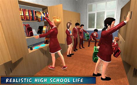 high school girl simulator virtual life game 3d for android apk download