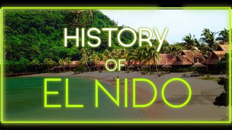 The History Of El Nido Palawan Youtube