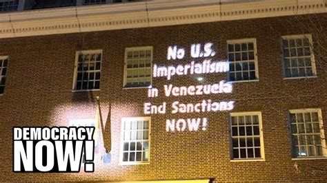 Despite Threats And No Electricity Anti Coup Activists Remain Inside Venezuelan Embassy In Dc