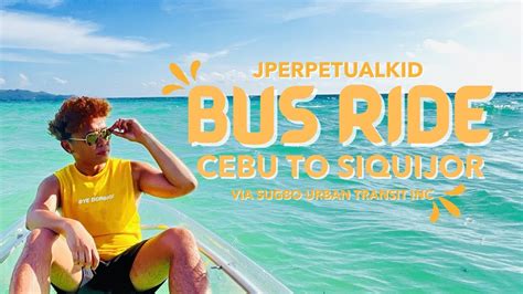 The Ultimate Travel Hack Direct Bus Service From Cebu City To Siquijor