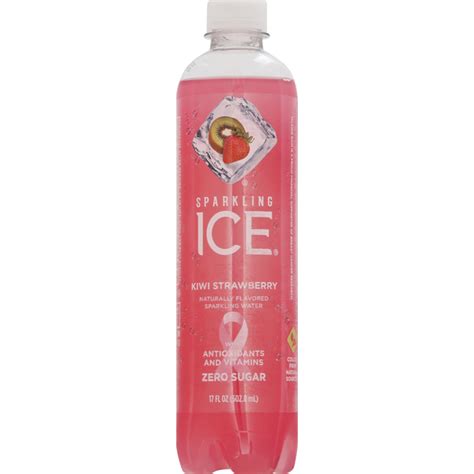 Sparkling Ice Sparkling Water Zero Sugar Kiwi Strawberry 17 Fl Oz
