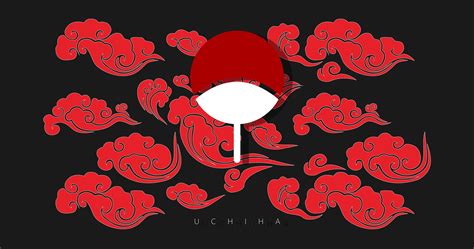 Uchiha Logo 4k Wallpapers Wallpaper Cave