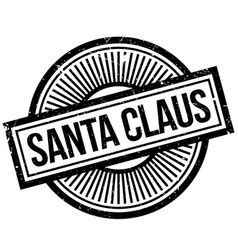 Santa Claus Rubber Stamp Royalty Free Vector Image