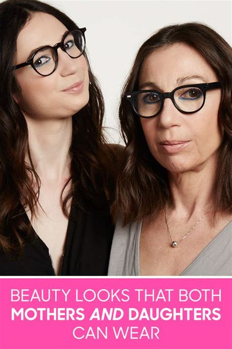 Moms And Daughters Modeling 3 Timeless Makeup Looks — Mother Daughter