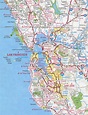 Map Of Northern California Cities Simple Sanfrancisco Bay Area And ...