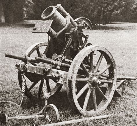World War I German Mortar Ngerman Trench Mortar Known As The Trouble