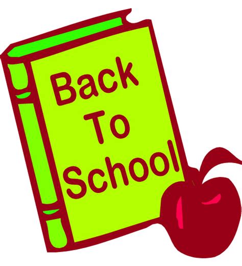 Back To School Free Clip Art Clipart Best