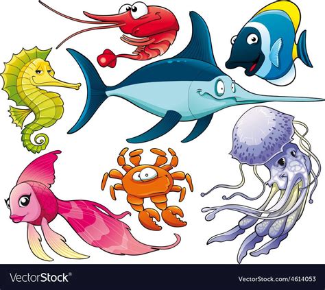 We did not find results for: Marine life vector image on VectorStock | Cartoon sea animals, Sea animals drawings, Cartoons vector