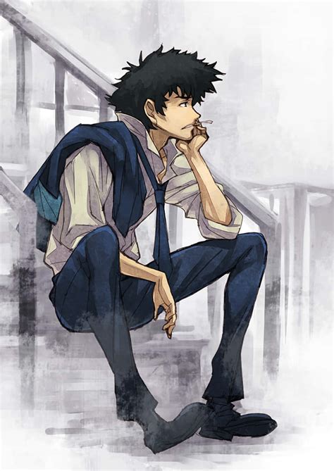 Download Spike Spiegel 850 X 1200 Wallpaper Wallpaper