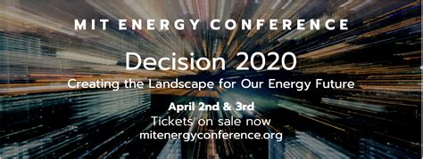 Mit 2020 Mit Energy Conference