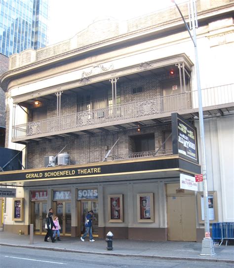 Gerald Schoenfeld Theatre Theater In Midtown West New York