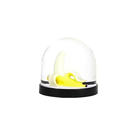 Andklevering Funny Snow Globe Snowball With Banana 315 Hight 335