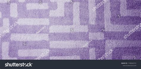 Soft Purple Carpet Texture Background Top Stock Photo 1748060372