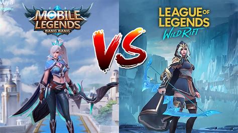 Mobile Legends Vs League Of Legends Wild Rift Youtube