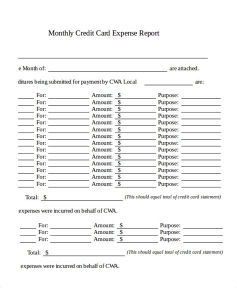 Not only will these companies help you establish accounts with the three credit bureau agencies, if applicable, but they. Expense Report - 20+ Free Word, Excel, PDF, Apple Pages Documents Download | Free & Premium ...