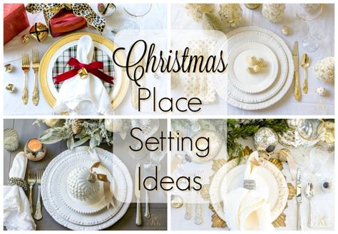 Christmas Place Setting Ideas For The Perfect Christmas Table