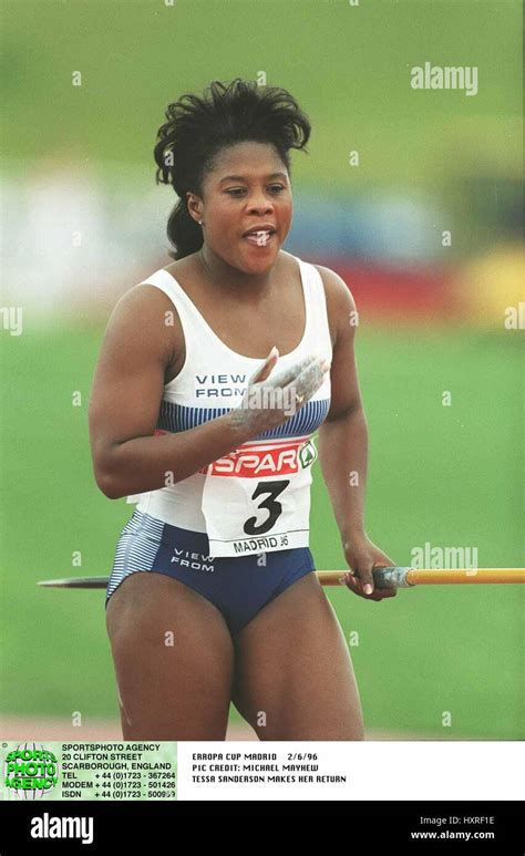 Tessa Sanderson Hi Res Stock Photography And Images Alamy