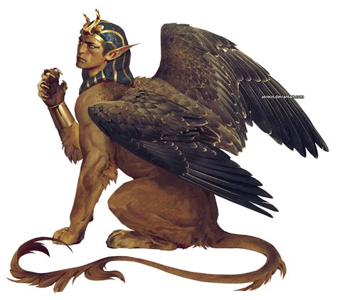 Sphinx By Akreon On Deviantart Sphinx Mythology Mythical Creatures