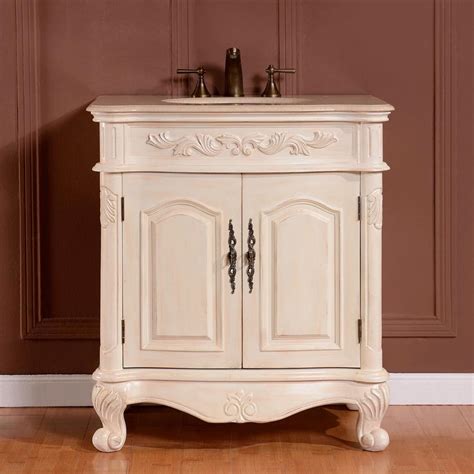 Maybe you would like to learn more about one of these? 32" Single Sink Cabinet - Cream Marfil Marble Top ...