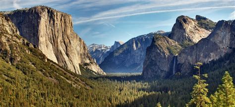 Yosemite Valley Sierra Nevada Of California Usa Charismatic Planet