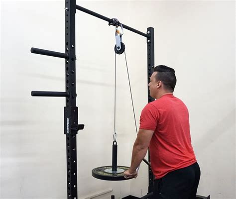 Deportes Pulley Cable Machine Lat Pulldown Set Home Workout Strength