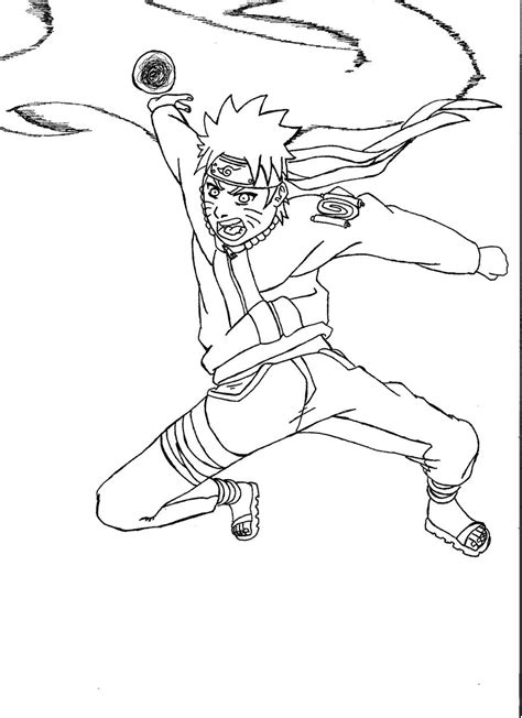Coloring Pages Naruto Characters