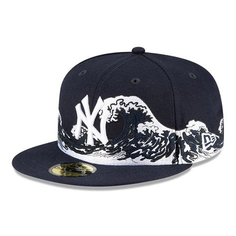 Official New Era New York Yankees Mlb Wave 59fifty Cap A9168282 New
