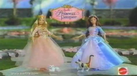 barbie® as the princess and the pauper dolls commercial youtube