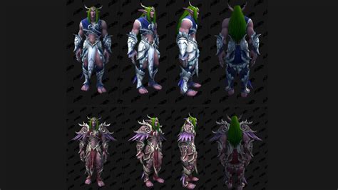 Wow Night Elf Heritage Armor Uncovered In Patch Ptr Focushubs