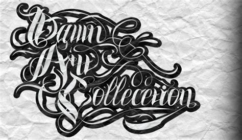 8 Gangster Style Fonts Images Gangster Tattoo Lettering Font Free