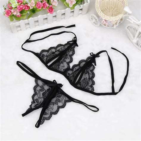 New Fashion Women Lace Lace Thong 4colors Low Waist One Size V String