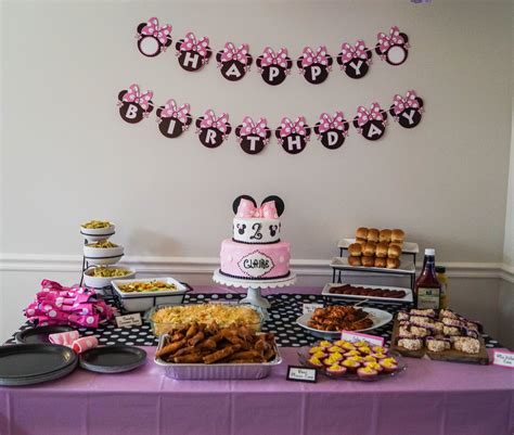 claire s minnie mouse birthday party tara s multicultural table