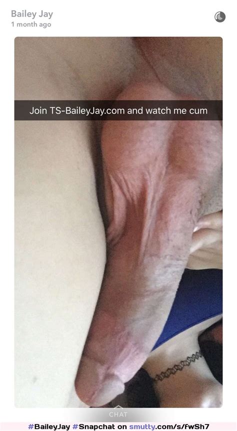 Baileyjay Snapchat Cock
