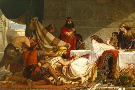 The Festival Of Esther Painting By Edwardarmitage Pixels