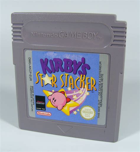 Kirby Star Stacker For Nintendo Game Boy Gb Color Gba Game Module