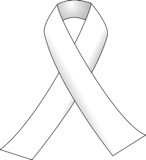Awareness White Ribbon Png Clip Art Library My Xxx Hot Girl