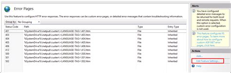 Enable Detailed Iis Errors Sysops