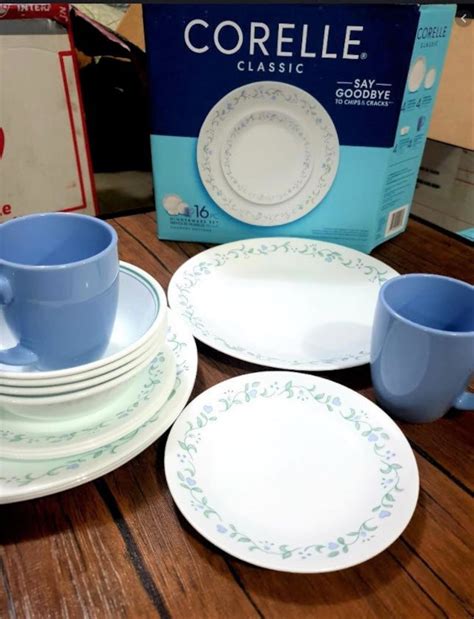 Brand New In Box Corelle Country Cottage Dinnerware Set 16pc Etsy