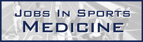 Sn Jobs In Sports Medicine Banner