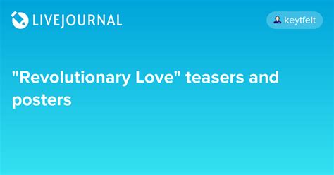 Revolutionary Love Teasers And Posters Omonatheydidnt — Livejournal