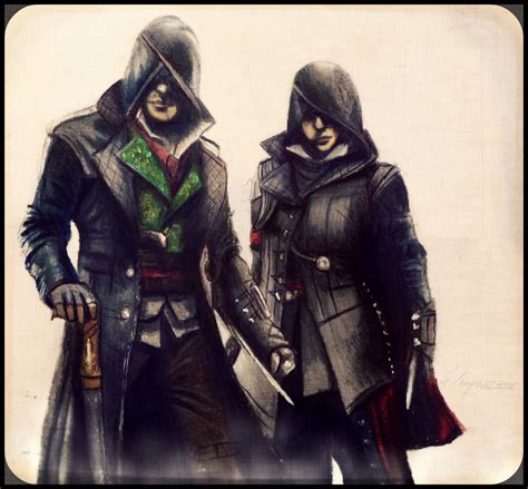 Jacob And Evie Frye Assassins Creed Syndicate By Gilly On Deviantart