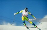 Patrick Ortlieb of Austria skis downhill during the Olympic Games in ...