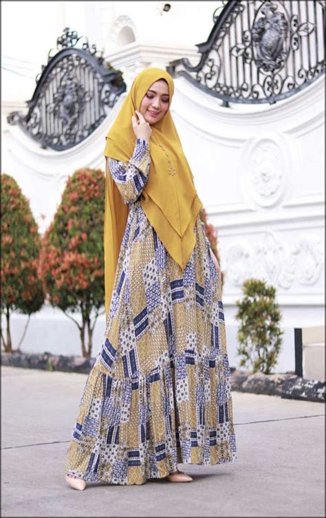Baju Gamis Cantik Murah Bahan Rayon | WA 0821-1223-5665