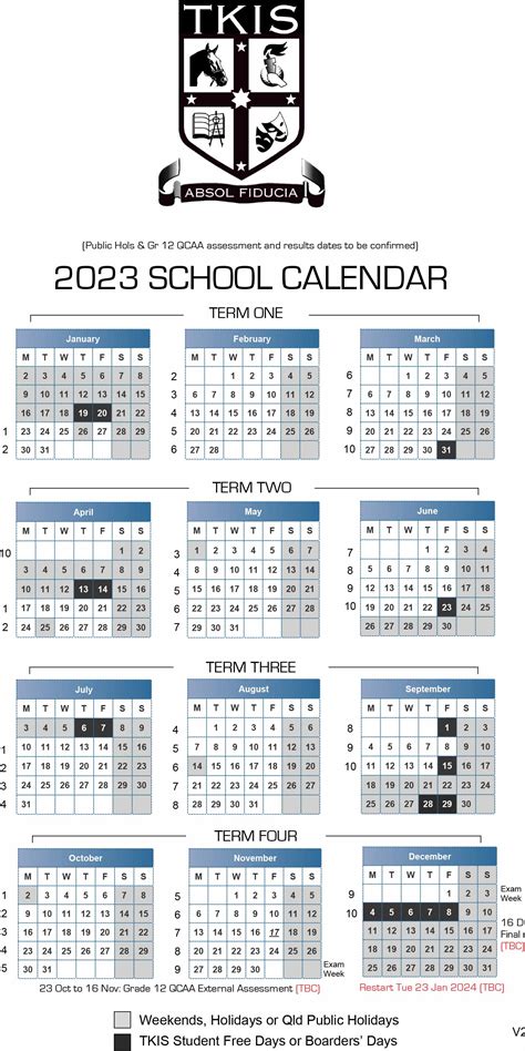 2023 Holiday Calendar Qld 2023 Printable Calendar